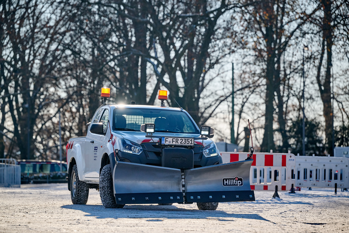 Großräumfahrzeug für Schnee